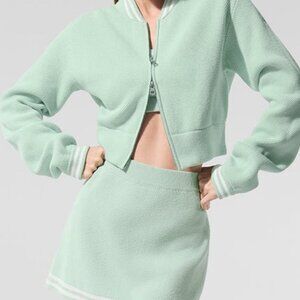 Alo Yoga Tennis Club Sweater Knit Skirt Set